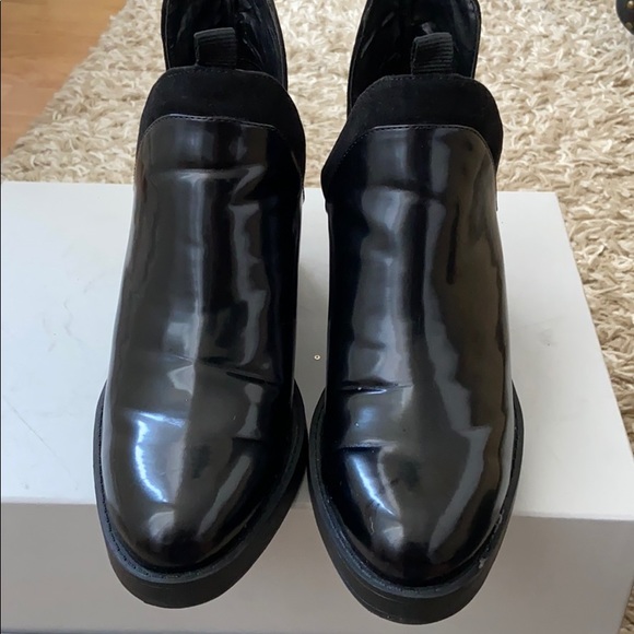 Zara Booties w/ Suede Trim - Picture 4 of 4